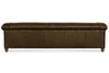 Image of Regal 108 Inch Two Cushion Shelter Arm Leather Sofa