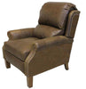 Image of Rex Leather Bustle Back Recliner