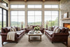 Image of Richardson Grand Scale Leather Sleeper Sofa Collection