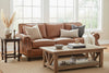 Image of Richardson 92 Inch Grand Scale Tufted Arm Sofa