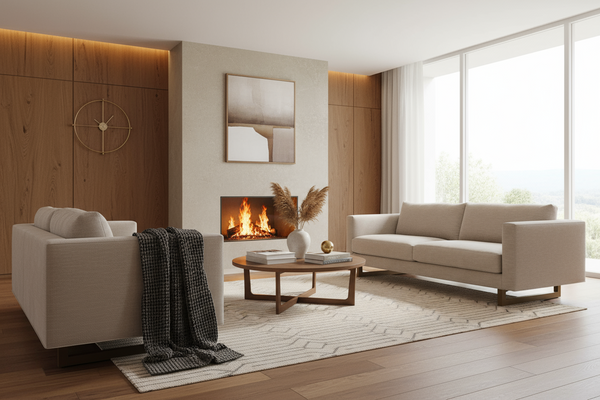 Romy 90 Inch "Quick Ship" Mid-Century Modern Sofa