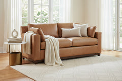 Ronald 82.5 Inch Modern Small Leather Sofa