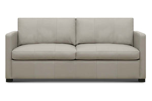 Rowen 77 Inch Leather Contemporary Queen Sleeper Sofa