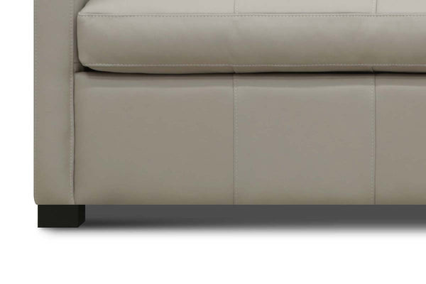Rowen 77 Inch Leather Contemporary Queen Sleeper Sofa