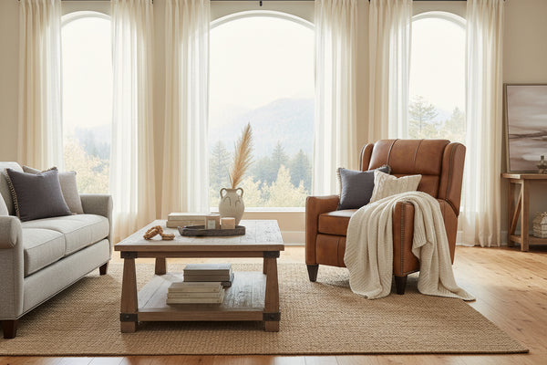 Rubin "Quick Ship" Sable Recliner