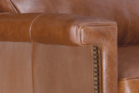 Ryder Transitional Leather Club Chair