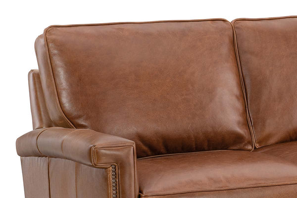 Ryder Transitional Leather 8-Way Hand Tied Furniture Collection