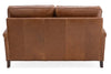 Image of Ryder Transitional Pillow Back Leather Loveseat