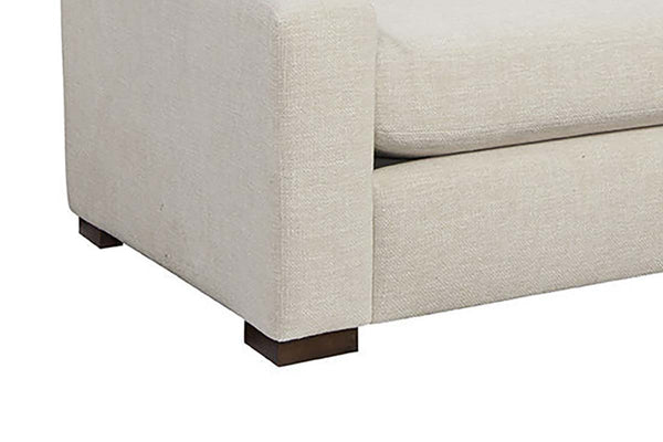 Sadie 84 Inch "Quick Ship" Deep Seat Studio Size Fabric Sofa