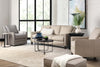 Image of Samuel "Quick Ship" Transitional Leather Livingroom Chair