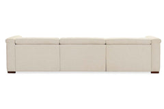 Savion Beach 126 Inch "Quick Ship" Reclining Chesterfield Sofa