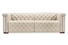 Savion Beach 89 Inch "Quick Ship" Reclining Chesterfield Sofa