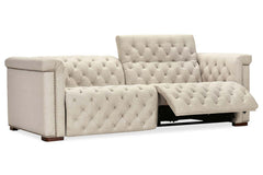 Savion Beach 89 Inch "Quick Ship" Reclining Chesterfield Sofa