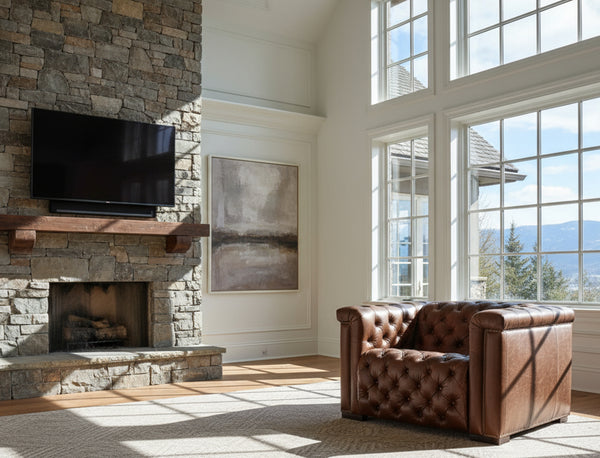 Savion Lodge "Quick Ship" Leather Living Room Furniture Collection