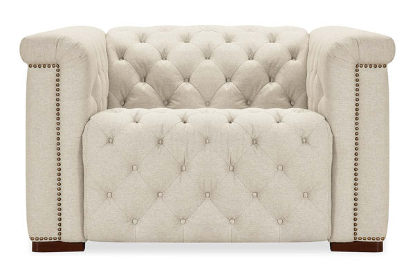 Savion Beach "Quick Ship" Reclining Chesterfield Chair