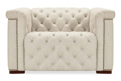 Savion Beach "Quick Ship" Reclining Chesterfield Chair