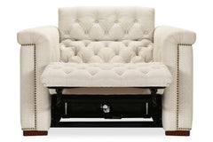 Savion Beach "Quick Ship" Reclining Chesterfield Chair