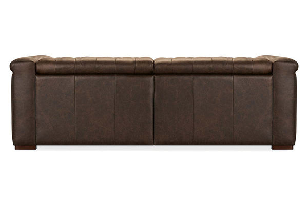 Savion Saddlewood "Quick Ship" Leather Living Room Furniture Collection