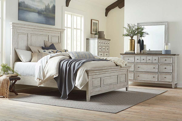 Sawyer Antique White Farmhouse Style "Create Your Own Bedroom" Collection