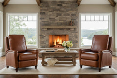 Sayer Toro Leather "Quick Ship" Tall Recliner