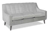 Image of Serafina Modern 8-Way Hand Tied Sofa Collection With Vertically Ribbed Back