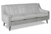Image of Serafina 82 Inch Modern 8-Way Hand Tied Fabric Sofa With Vertically Ribbed Back
