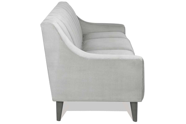 Serafina Modern 8-Way Hand Tied Sofa Collection With Vertically Ribbed Back