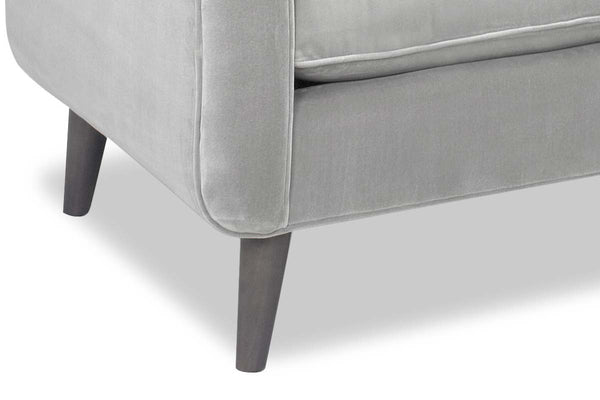 Serafina Modern 8-Way Hand Tied Sofa Collection With Vertically Ribbed Back