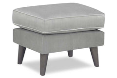 Serafina Modern Pillow Top Fabric Footstool Ottoman