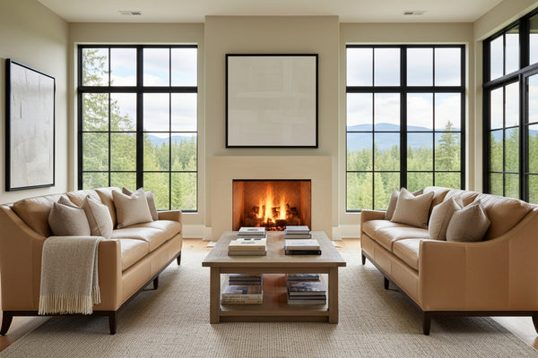 Seth III 80 Inch Leather Studio Couch