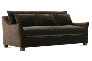 Shauna 85 Inch "Quick Ship" Bench Seat Fabric Upholstered Sofa