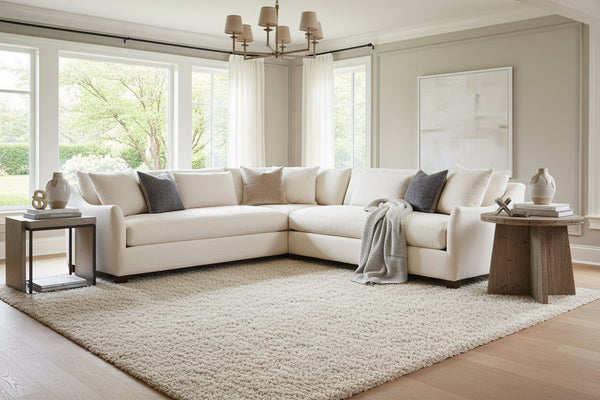 Shauna Bench Seat Wing Arm Fabric Sectional