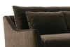 Image of Shauna 85 Inch "Quick Ship" Bench Seat Fabric Upholstered Sofa