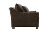 Image of Shauna 85 Inch "Quick Ship" Bench Seat Fabric Upholstered Sofa