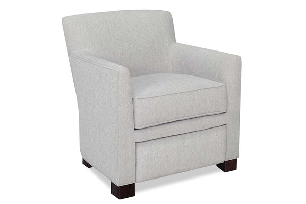 Shay Petite Tight Back Fabric "Hybrid" Chair With Power Footrest
