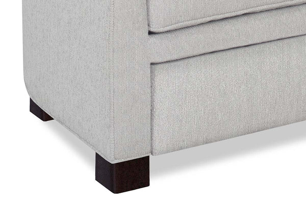 Shay Petite Tight Back Fabric "Hybrid" Chair With Power Footrest