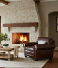 Image of Sheffield "Ready To Ship" Leather Chair (Photo For Style Only)