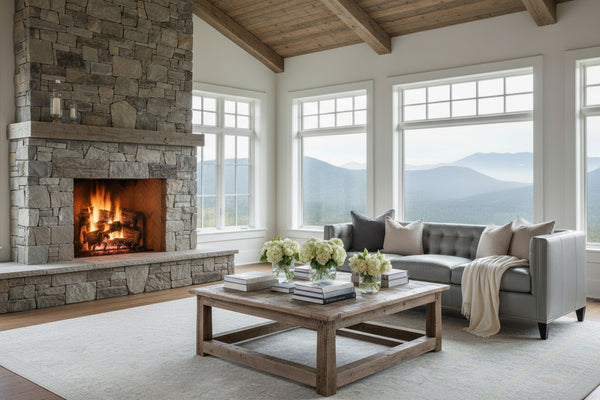 Sherwood 89 Inch Shelter Arm Tufted Sofa