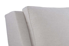 Skye Contemporary Fabric Wingback Swivel Recliner With Track Arms