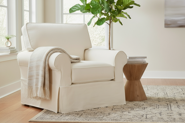 Christine Rolled Arm Slipcovered Collection