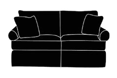 Laura Slipcovered Loveseat