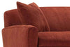 Image of Sloane 83 Inch Single Bench Seat Fabric Art Deco Sofa