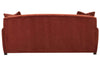 Image of Sloane 83 Inch Single Bench Seat Fabric Art Deco Sofa