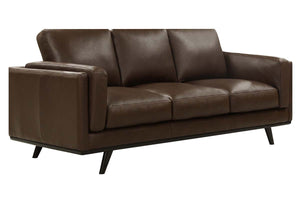 Jude Mid-Century Modern Leather Sofa Collection