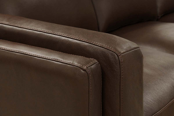 Jude Mid-Century Modern Leather Sofa Collection