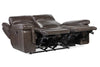 Image of Spencer Cocoa "Quick Ship" ZERO GRAVITY Power Leather Reclining Loveseat