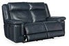 Image of Spencer Cobalt "Quick Ship" ZERO GRAVITY Reclining Leather Living Room Furniture Collection