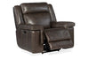 Image of Spencer Cocoa "Quick Ship" ZERO GRAVITY Wall Hugger Reclining Leather Living Room Furniture Collection