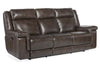 Image of Spencer Cocoa "Quick Ship" ZERO GRAVITY Wall Hugger Reclining Leather Living Room Furniture Collection