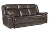 Image of Spencer Cocoa 87 Inch "Quick Ship" ZERO GRAVITY Power Leather Reclining Sofa